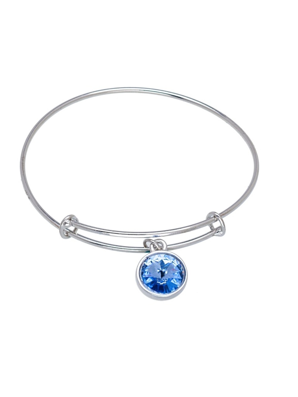 Swarovski Crystal Bracelet Light Sapphire – Made in Montreal NWT